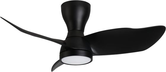 Elegante ventilador de teto de motor DC de 36 polegadas com controle inteligente e compatível com Alexa / Google Assistant