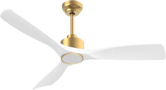 52 Ventilador de tecto com luz ABS dimmable Branco quente Branco natural Frio Branco