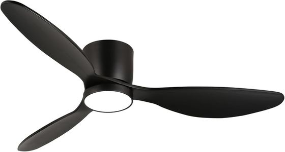 Ventilador de teto de ouro branco preto 52 com função de poupança de energia