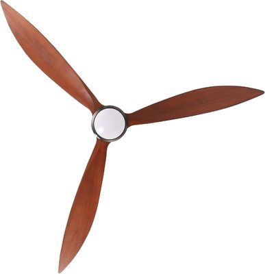 65 Luz de ventilador de teto contemporâneo com controlo de voz e luz LED dimmable