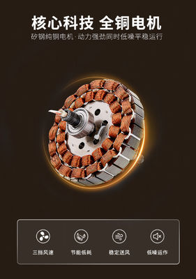 Moderna economia de energia DC Motor silencioso Ventilador de teto Luz com Alexa Google Home Smart Life 6 Velocidade de escolha