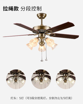 Moderna economia de energia DC Motor silencioso Ventilador de teto Luz com Alexa Google Home Smart Life 6 Velocidade de escolha