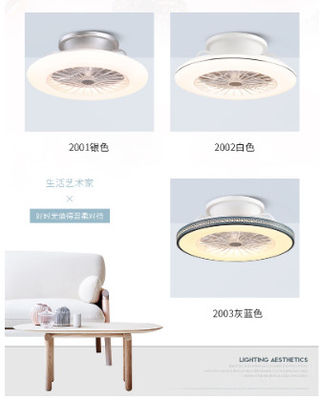 Ventilador de teto ABS de 3 velocidades com iluminação