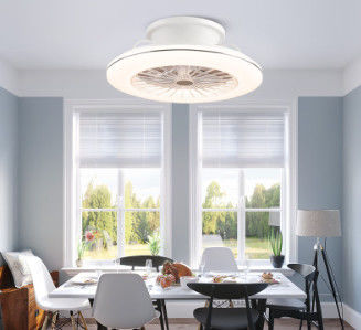 Ventilador de teto ABS de 3 velocidades com iluminação