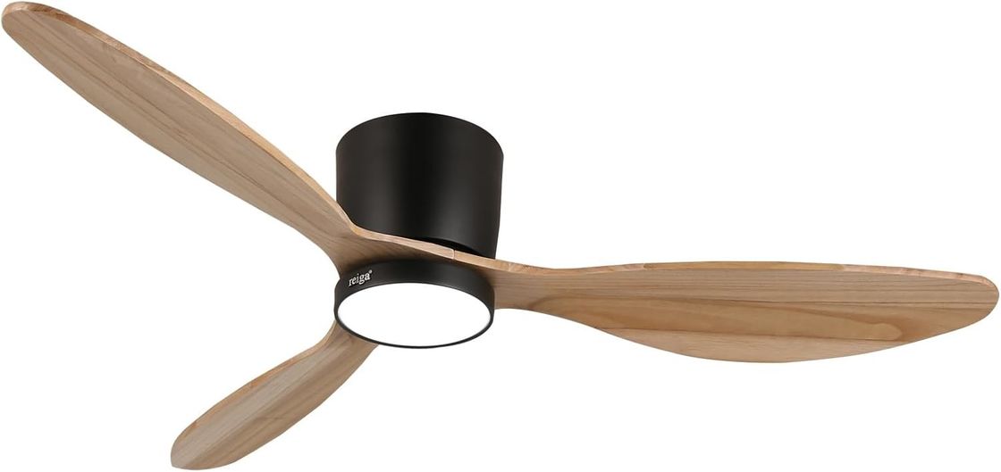 Iluminação de ventilador de teto de 52 polegadas com função de economia de energia
